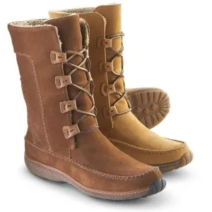 Timberland Fauna Brown Suede Lace-Up Boots 9.5 M