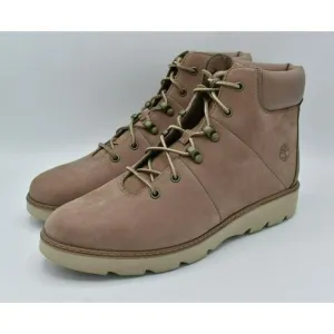 Timberland Womens Size 9.5 Keeley Field Mid Hiker Light Brown Nubuck Boots Shoes