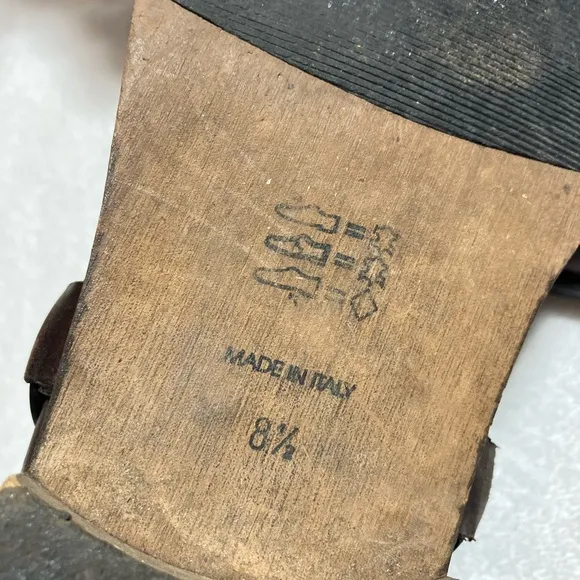 To Boot Adam Derrick brown leather boots Made in Italy