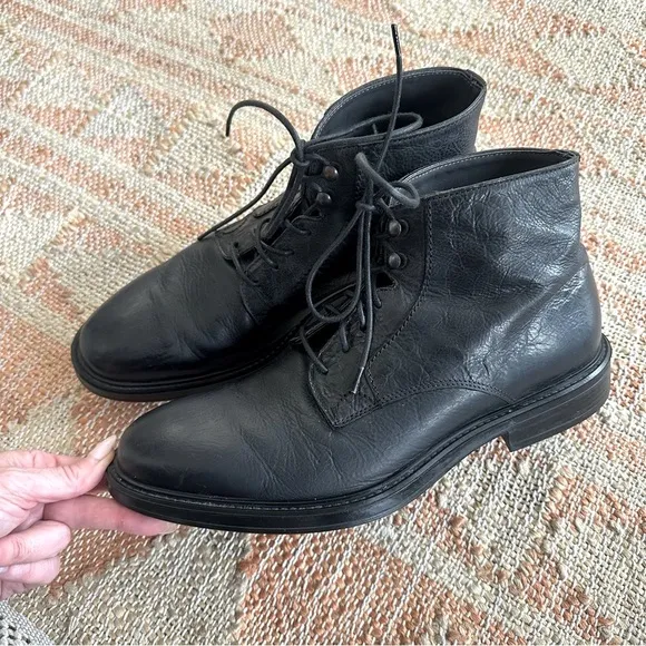 To Boot New York Mens Major Black Boots Adam Derrick Italian Leather