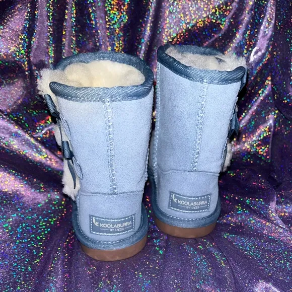 Toddler Blue Koolaburra By UGG Boots