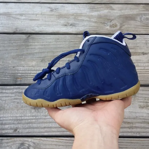Toddler Nike Air Lil Little Posite Foamposite Pro USA Shoes Sneakers