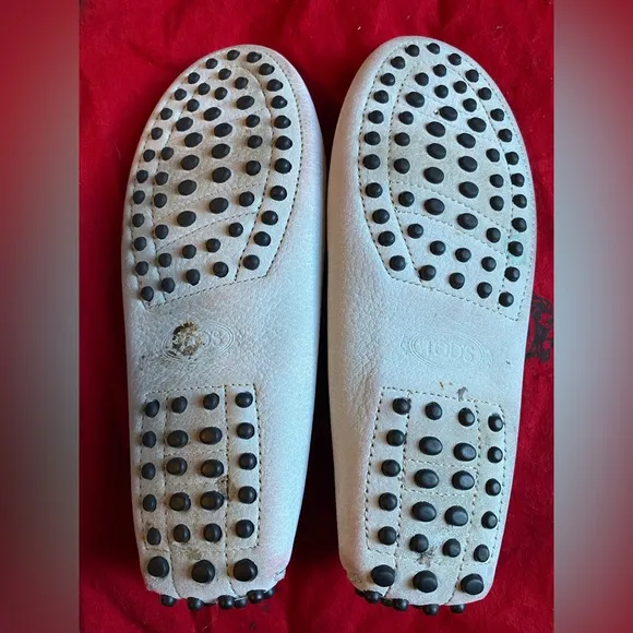TOD’S DRIVING SHOES Sz 33 LIGHT BLUE