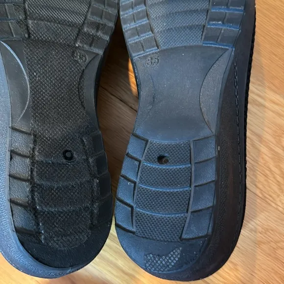 TOMMY BAHAMA mesh Black Lizzie Demi Memory Foam Slip-On Wedge Shoes sneakers 8.5