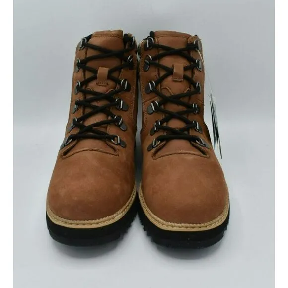 Toms Women Size 8 Mojave Waterproof Oiled Ember Nubuck Suede Leopard Mid Boots