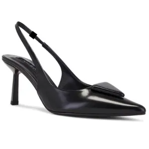 Tony Bianco Bertie Slingback Pump in Black Hi Shine EUC Size 6