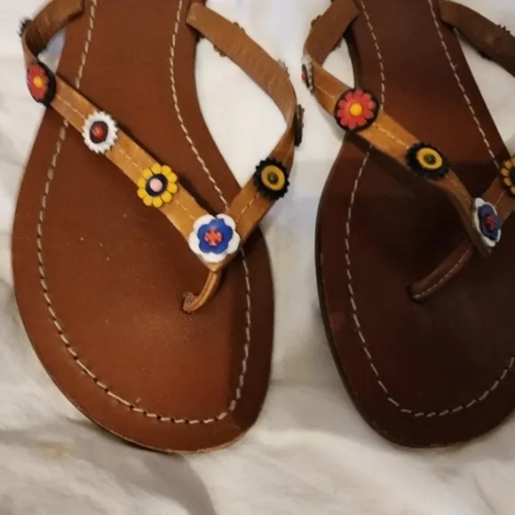 Tory Burch Beaded sandals 10‎