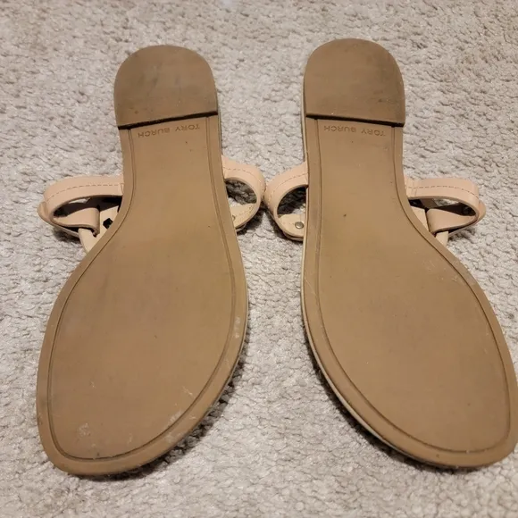 Tory Burch Miller Sandals Light Makeup Size 7.5
