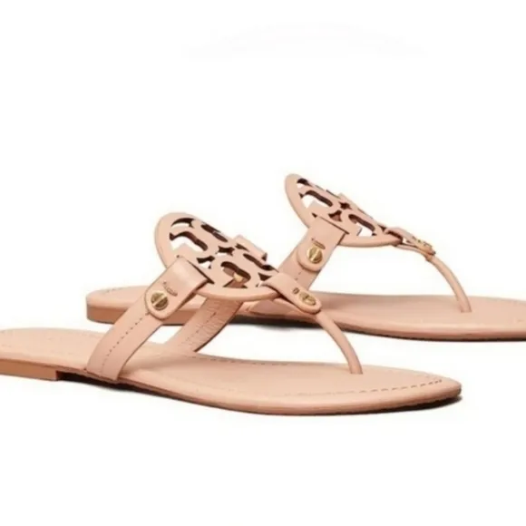 Tory Burch Miller Sandals Light Makeup Size 7.5