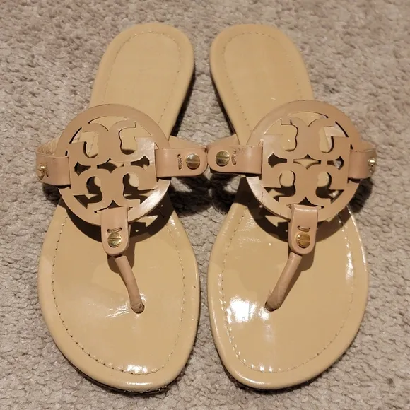 Tory Burch Miller Sandals Light Makeup Size 7.5