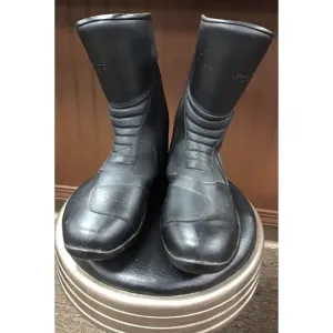 Tourmaster Hipora Motorcycle Boots Woman’s Black  SZ 43 Waterproof Boot