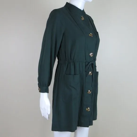 TUCKERNUCK Calypso Crosby Dress SIZE SMALL Green