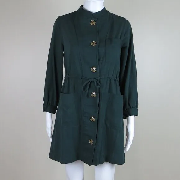 TUCKERNUCK Calypso Crosby Dress SIZE SMALL Green