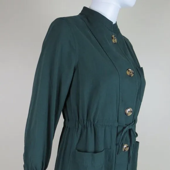 TUCKERNUCK Calypso Crosby Dress SIZE SMALL Green