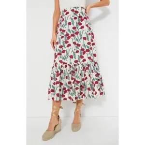 Tuckernuck Hyacinth House Amaryllis Floral Tanner Skirt NWT XXS 2XS