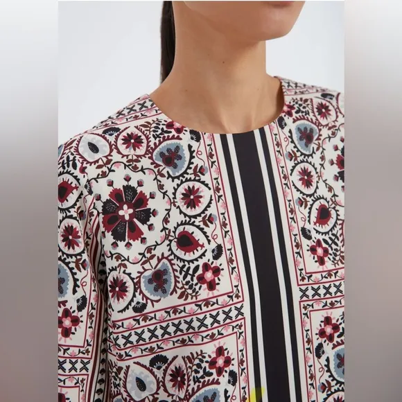 Tuckernuck Patchwork Floral Mini Jamie Dress$228 NWT XS