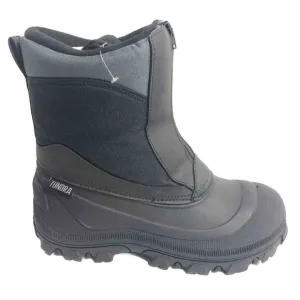Tundra Men’s Vermont, Zip Waterproof Winter Boots, Size 9 M
