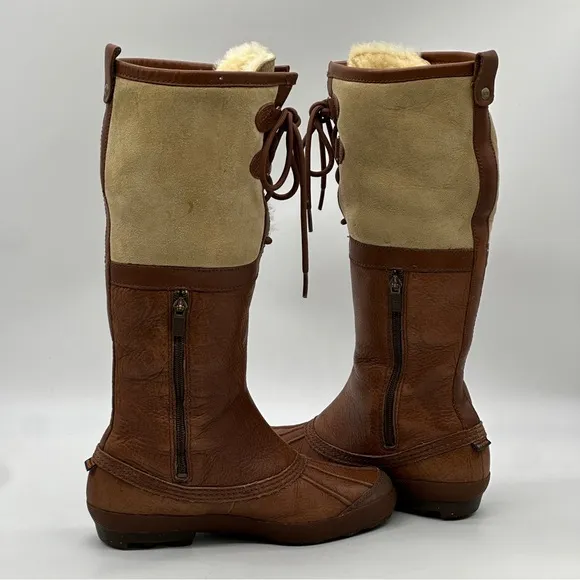 UGG Belcloud Waterproof Boots. Size 8