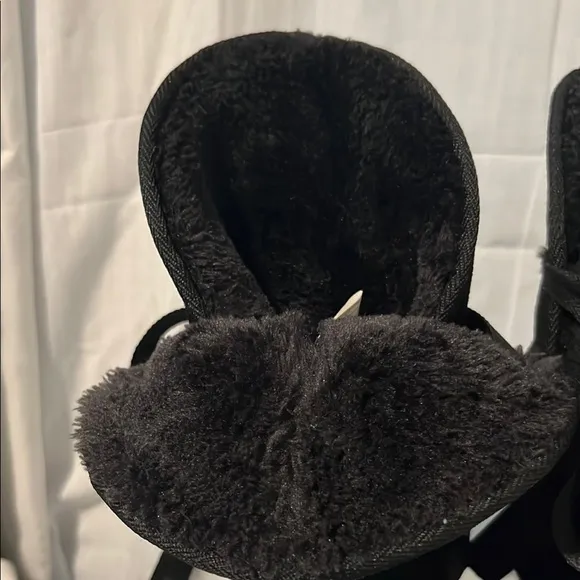 UGG Black Winter Boots with Suede Finish