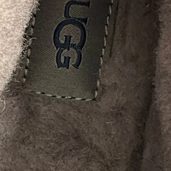 UGG Blue Lace-Up Boots with Plush Lining