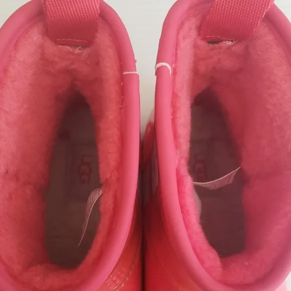UGG® Classic Clear Mini Waterproof Boots- Pink