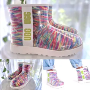 UGG Classic Waterproof Clear Mini Boots Winter Snow Rain size 7