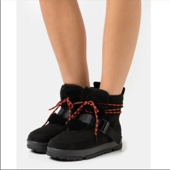 UGG | Classic Weather Hiker Boots Black Size 6 NEW