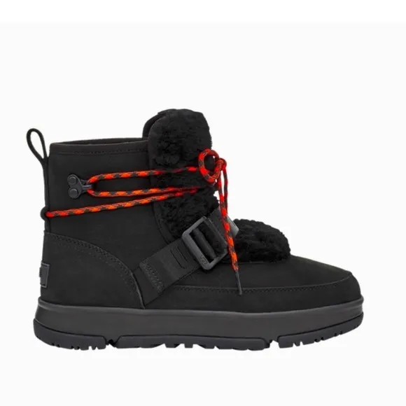 UGG | Classic Weather Hiker Boots Black Size 6 NEW