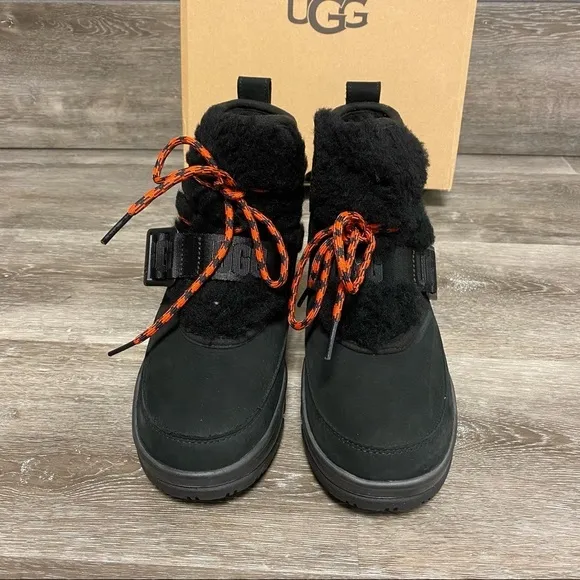 UGG | Classic Weather Hiker Boots Black Size 6 NEW