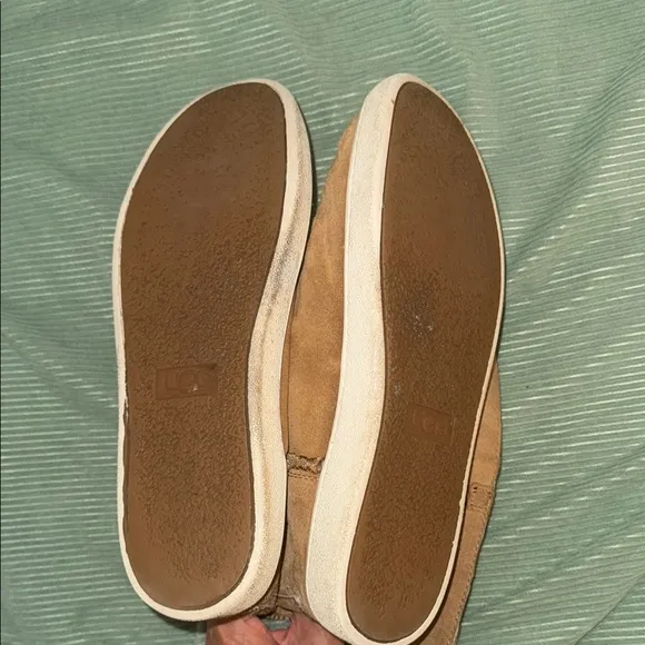 UGG Cozy Tan Fur Interior Boots 10