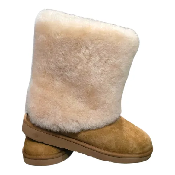 UGG Fluffy Shearling Boots