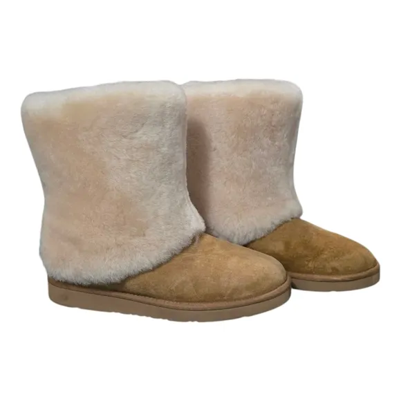 UGG Fluffy Shearling Boots