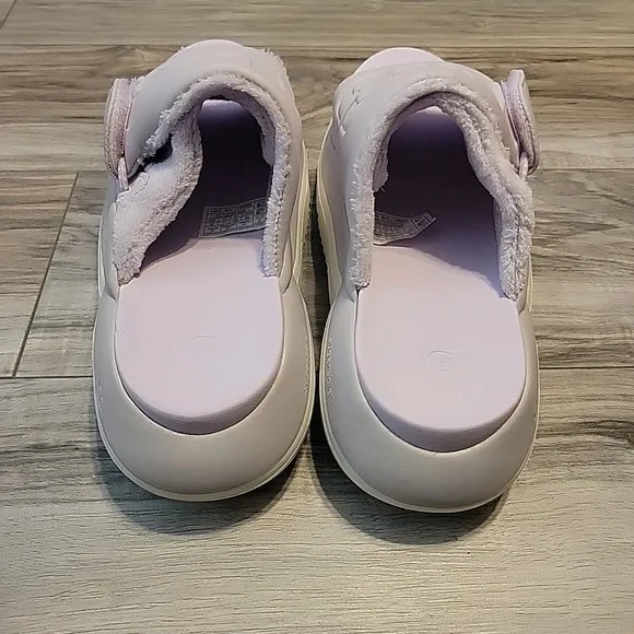 Ugg La Alto Slide Platform Sandals‎ Womens 9  Lavender Slip On NWOB