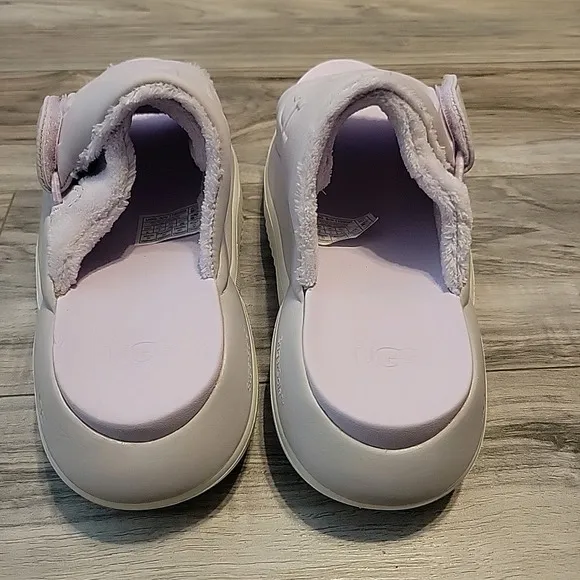 Ugg La Alto Slide Platform Sandals‎ Womens 9  Lavender Slip On NWOB