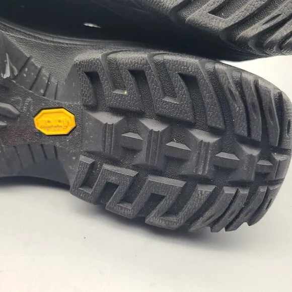 Ugg Mens Boots Black Lace Up Bicycle Toe #5552 Waterproof Vibram Size 13
