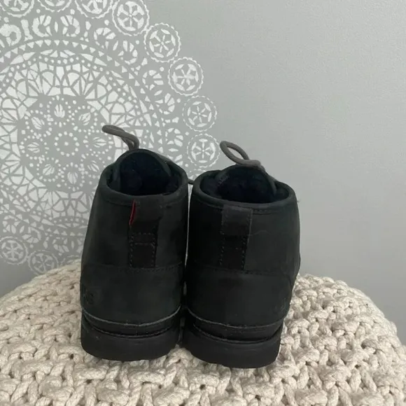 UGG Neumel Weather II Black Waterproof Boots Men's Size 8