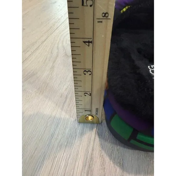 UGG PRIDE Maxi SLIDE RAINBOW LOGO SLIP ON PUFF SANDALS Women Size US 7