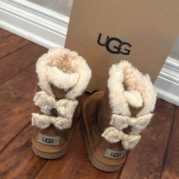UGG T Bailey Bow Knit Bows Boots