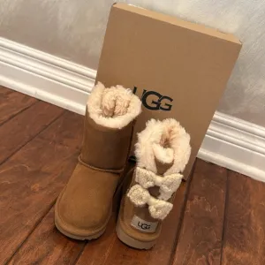 UGG T Bailey Bow Knit Bows Boots