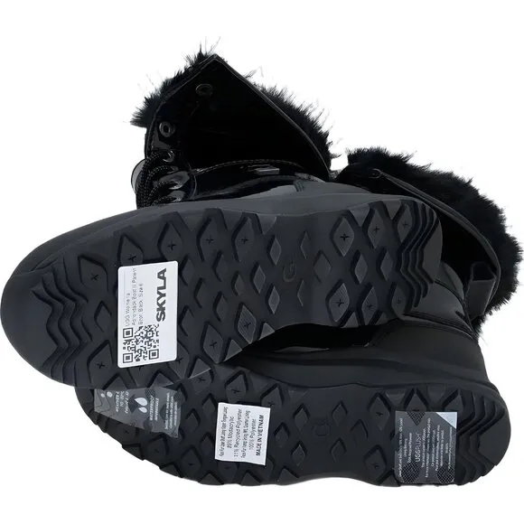 UGG Women's Adirondack III Patent Boot Black Size 6
