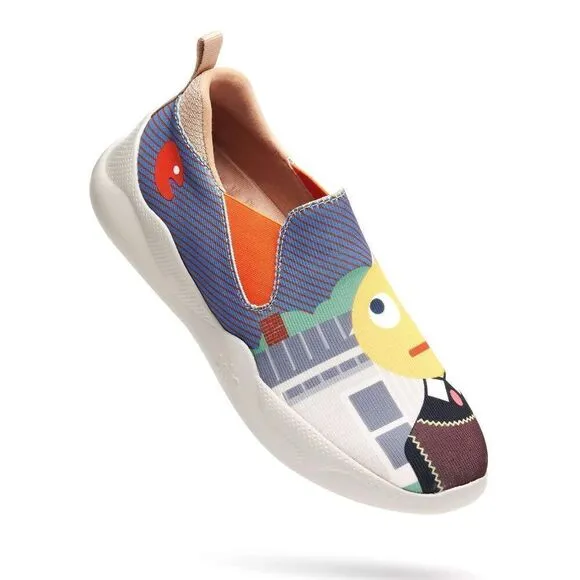 UIN Men's Sneakers Lightweight Walking Comfy Shoes(Hold That Posture )New No Box