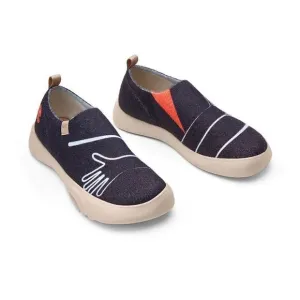 UIN Women's Walking Shoes Slip On Casual Sneaker (A Hug Means A Lot Toledo XV )