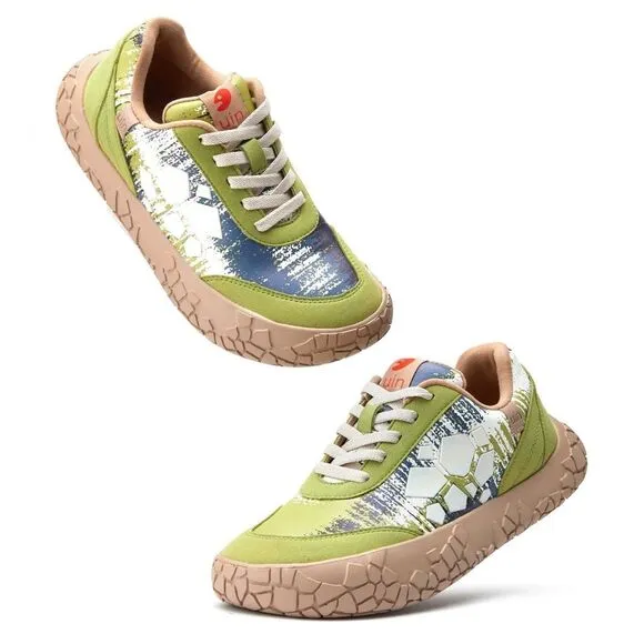UIN Women's Walking Travel Shoes Casual Comfort Sneakers(DAWN FOREST)