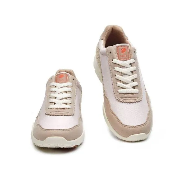 UIN Women Sneakers Walking Casual Travel Shoes (WHITECAP GREY ALMERIA I )