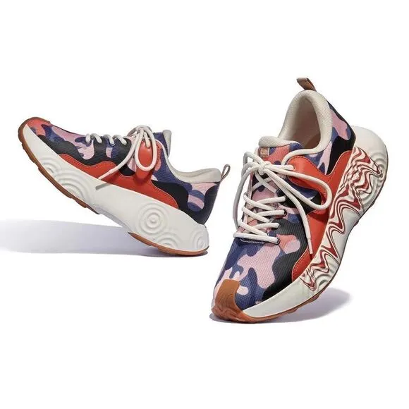 UIN Women's Walking Shoes Casual Travel Sneaker (Laterite Flow Brava III)