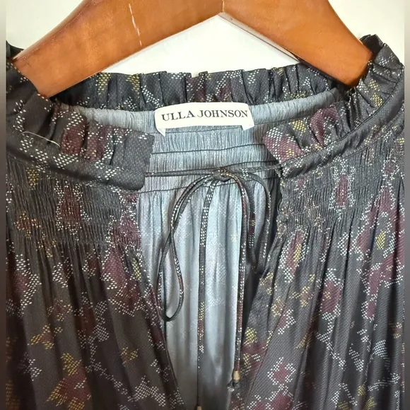 Ulla Johnson - Piera Mini Dress w Drop Waist in Batik Geometric - Sz 6 - EUC