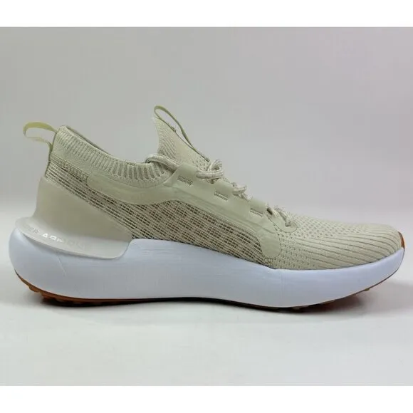 Under Armour HOVR Phantom 3 SE Mens 10 Brown White Running Shoes 3026582-201 New