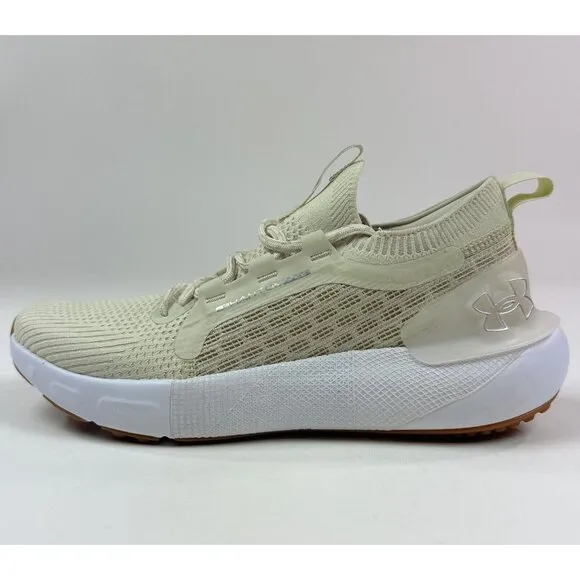 Under Armour HOVR Phantom 3 SE Mens 10 Brown White Running Shoes 3026582-201 New