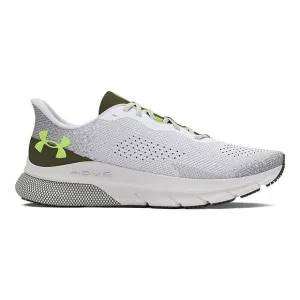 Under Armour HOVR Turbulence 2 Men's Running Shoes White/Gray/green Size 11.5