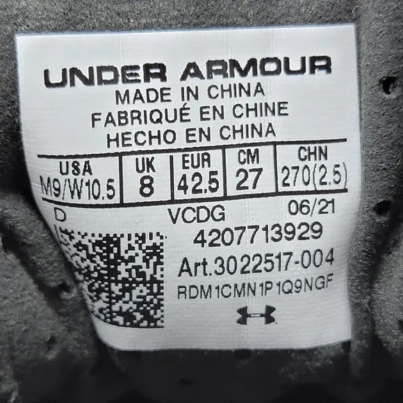 Under Armour Men UA HOVR Silencer Light Track Field Shoes 3022517-004 Size 9 New